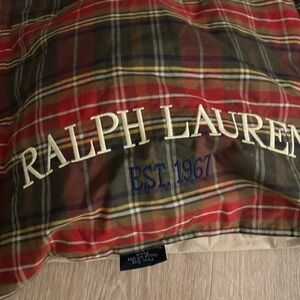 Ralph Lauren Tartan Plaid Comforter with Embroidered Logo